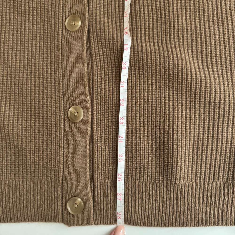Quince Women's Brown Cardigan Sweater - Picture 16 of 16